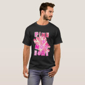 T-shirt Rose n'est pas mort avec rose Royaume-Uni drapeau  (Devant entier)