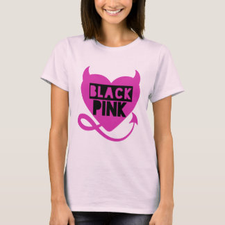 T-SHIRT rose noire