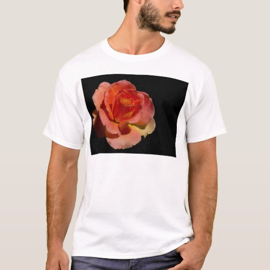 T-shirt Rose orange (Devant)