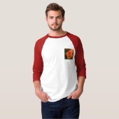 T-shirt Rose orange (Devant entier)