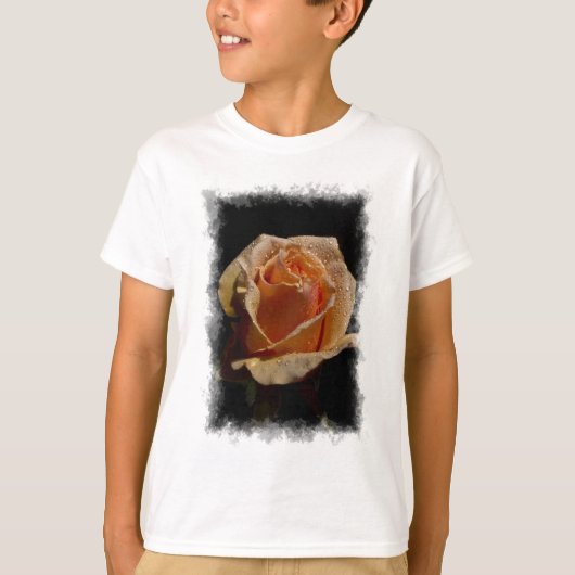 T-shirt Rose orange 1 (Devant)