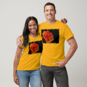 T-shirt Rose orange 2 (Unisexe)