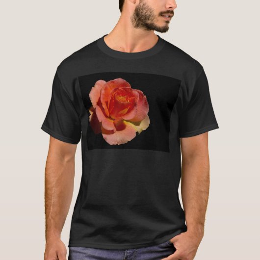 T-shirt Rose orange 2 (Devant)