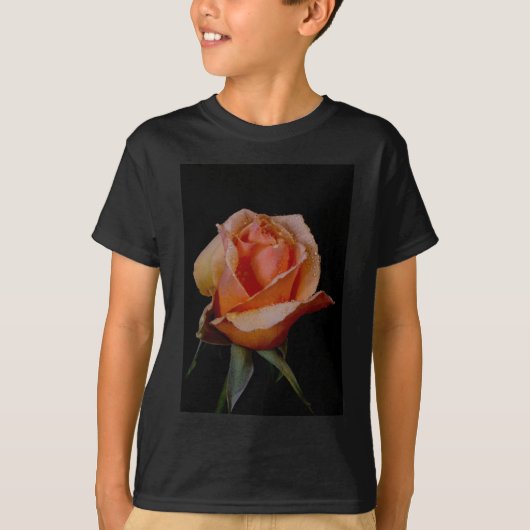 T-shirt Rose orange 3 (Devant)