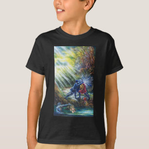 T-shirt ROSE OUBLIÉ combattant les chevaliers, l'argent et