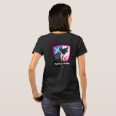T-shirt Rose personnalisé (Dos entier)