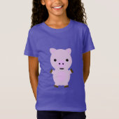 T-Shirt Rose Piggy (Devant)