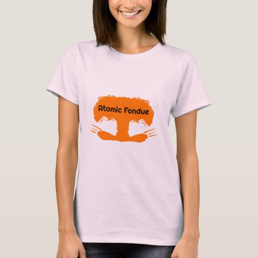 t-shirt rose pour femmes (Devant)