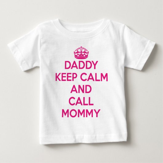 T-Shirt (Rose) pour le papa (Devant)