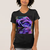 T-shirt Rose pourpre (Devant)