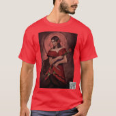 T-shirt Rose, Reine des Coeurs (Devant)