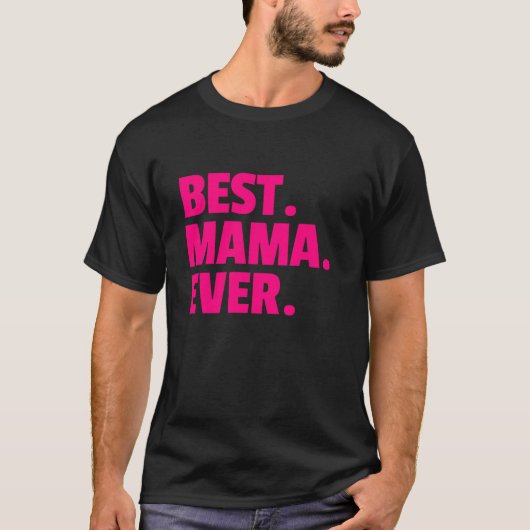 T-SHIRT ROSE RÉTRO DE NOËL (Devant)