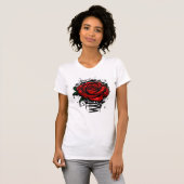 T-shirt Rose robuste (Devant entier)