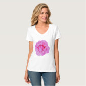 T-shirt rose rose (Devant entier)