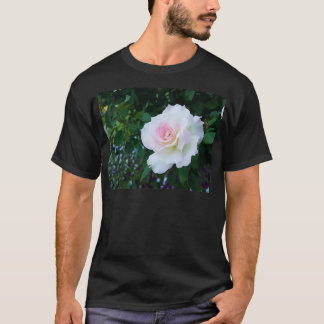 T-shirt Rose rose blanche parfaite