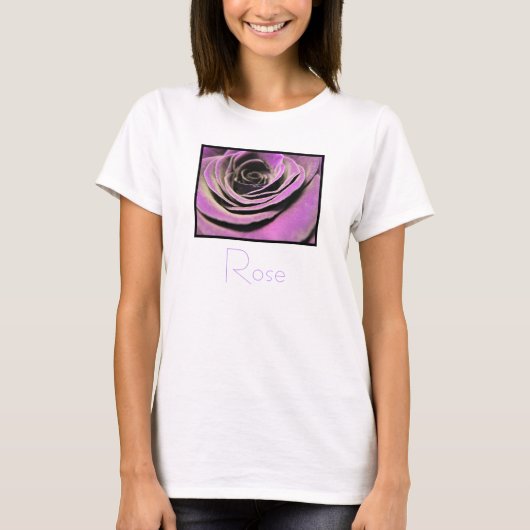 T-shirt Rose rose Lilac (Devant)