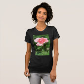 T-shirt Rose rose pâle (Devant entier)