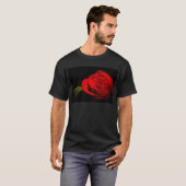 T-shirt Rose rouge (Devant entier)