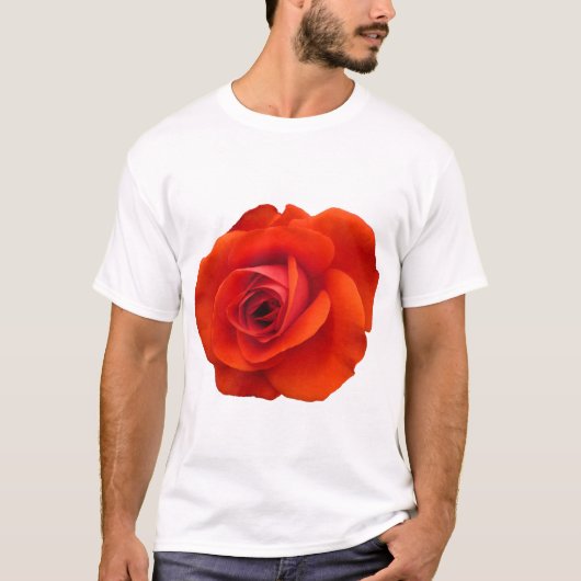 T-shirt Rose Rouge (Devant)