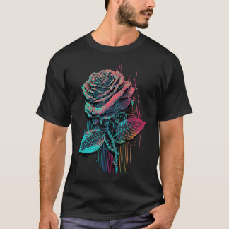 T-shirt Rose rouge 2