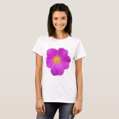 T-shirt Rose sauvage 2 (Devant entier)