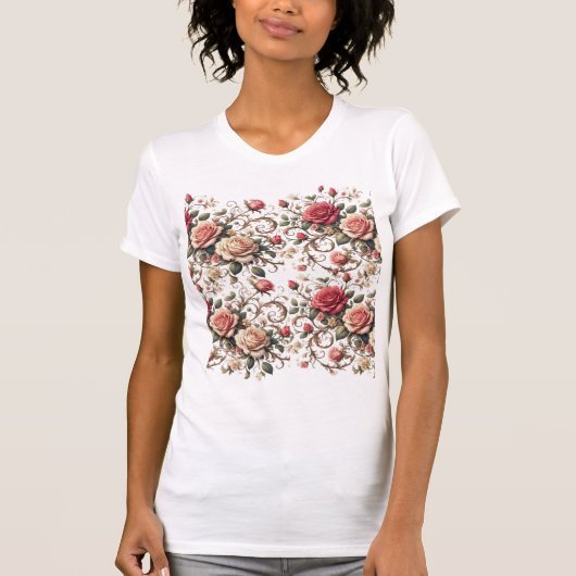 T-shirt Rose Symphony (Devant)