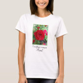 T-shirt Rose thé (Devant)