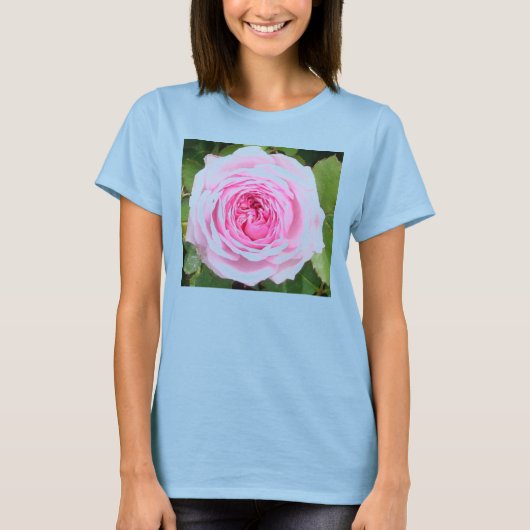 T-shirt rose usé (Devant)
