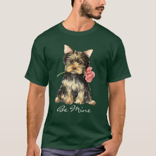T-shirt Rose Valentine Yorkie