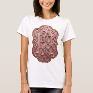 T-shirt Rose vif FABULEUX Design personnalisé