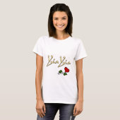 T-shirt Rose YiaYia (Devant entier)