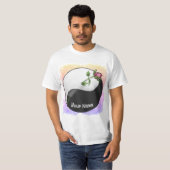 T-shirt Rose Yin Yang (Devant entier)