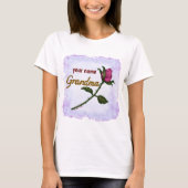 T-shirt Rosebud Grand-mère (Devant)