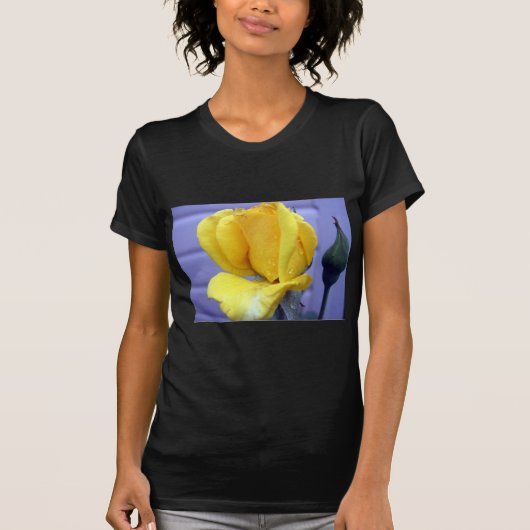 T-shirt Rosebud jaune (Devant)