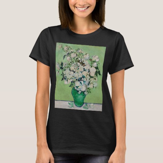 T-shirt Roses de Still Life dans un vase par Vincent van G (Devant)