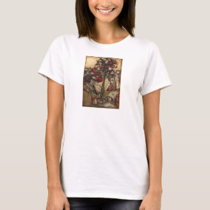 T-shirt Roses du pays des merveilles