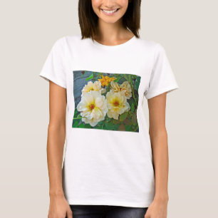 T-shirt Roses jaunes