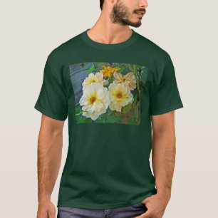 T-shirt Roses jaunes
