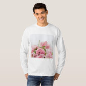 T-shirt Roses Mariages roses (Devant entier)