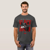 T-SHIRT ROSES NOIRS (Devant entier)