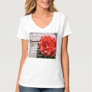 T-shirt Roses Parmi les Épines Femmes