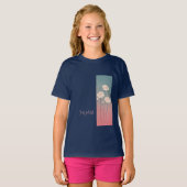 T-shirt Roses, personalized (Devant entier)