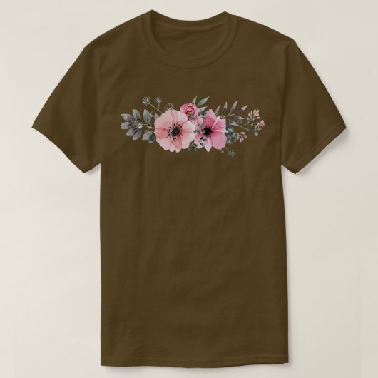 T-shirt Roses roses roses mignonnes Roses (Design devant)