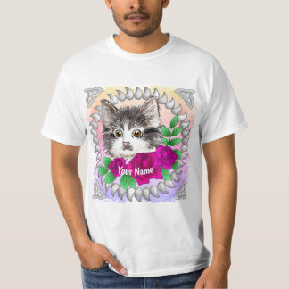 T-shirt Roses roses Tuxedo