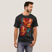 T-shirt Roses rouges (Devant entier)