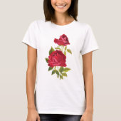 T-shirt Roses rouges (Devant)