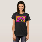 T-shirt Roses sauvages (Devant entier)