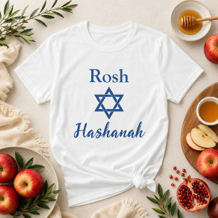 T-shirt Rosh Hashanah Étoile de David