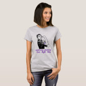 T-shirt Rosie combat la fibromyalgie (Devant entier)