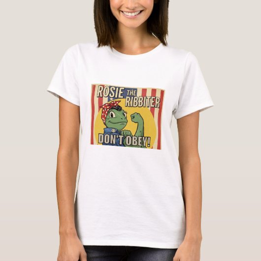 T-shirt Rosie la Ribbiter (Devant)